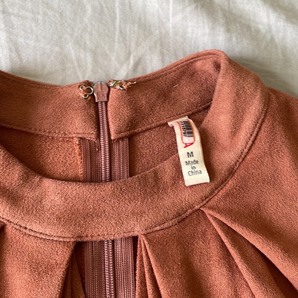 RAGA Faux Suede Dress - Picture 3 of 4